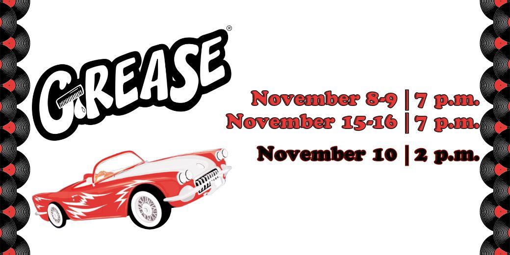 Grease On Stage Nov. 10