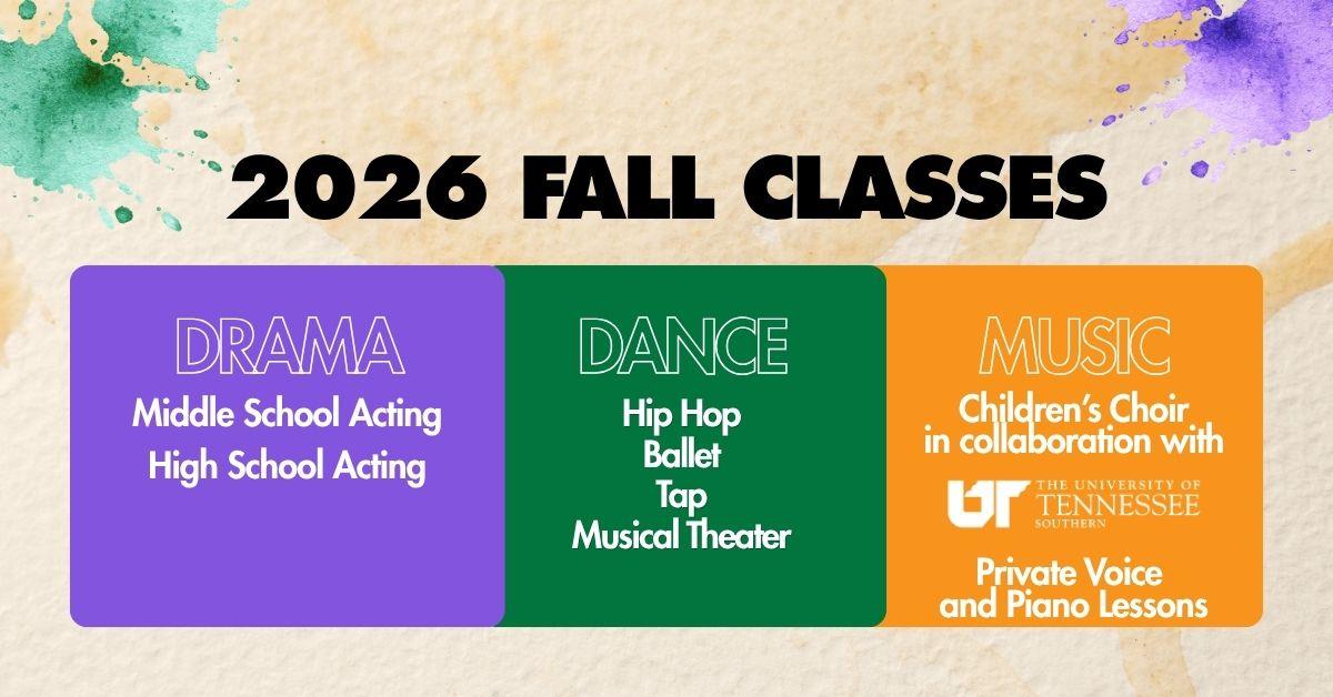 STAAR Theatre's 2026 fall lineup of classes